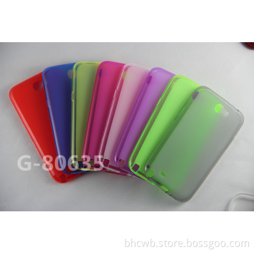 Frosted and Glazed TPU Case for Samsung N7100